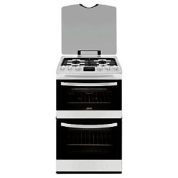 Zanussi ZCG43200WA Gas Cooker, White White